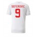 Sveits Haris Seferovic #9 Borte Drakt VM 2022 Kortermet